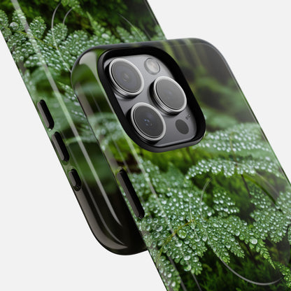 Fern Dew iPhone Case — Tough Magnetic | MagSafe Compatible