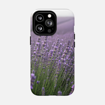 Lavender Field iPhone Case — Tough Magnetic | MagSafe Compatible