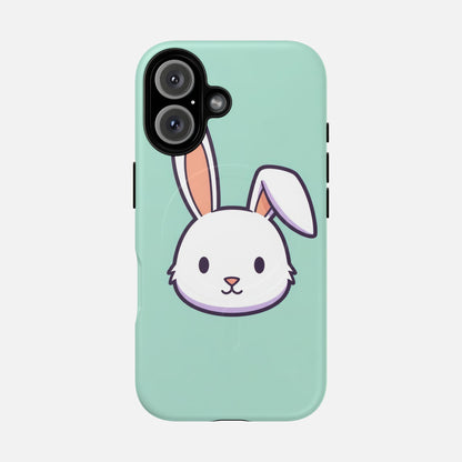 Cute Rabbit iPhone Case — Tough Magnetic | MagSafe Compatible