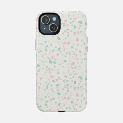 Terrazzo Pastel iPhone Case — Tough Magnetic | MagSafe Compatible