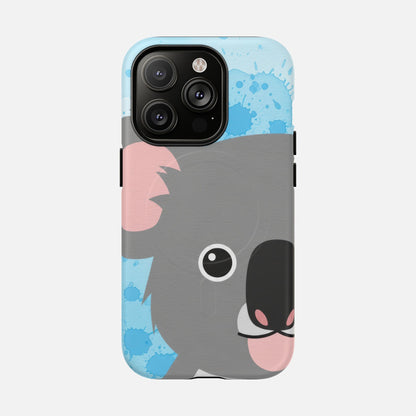 Cute Cartoon Koala iPhone Case — Tough Magnetic | MagSafe Compatible