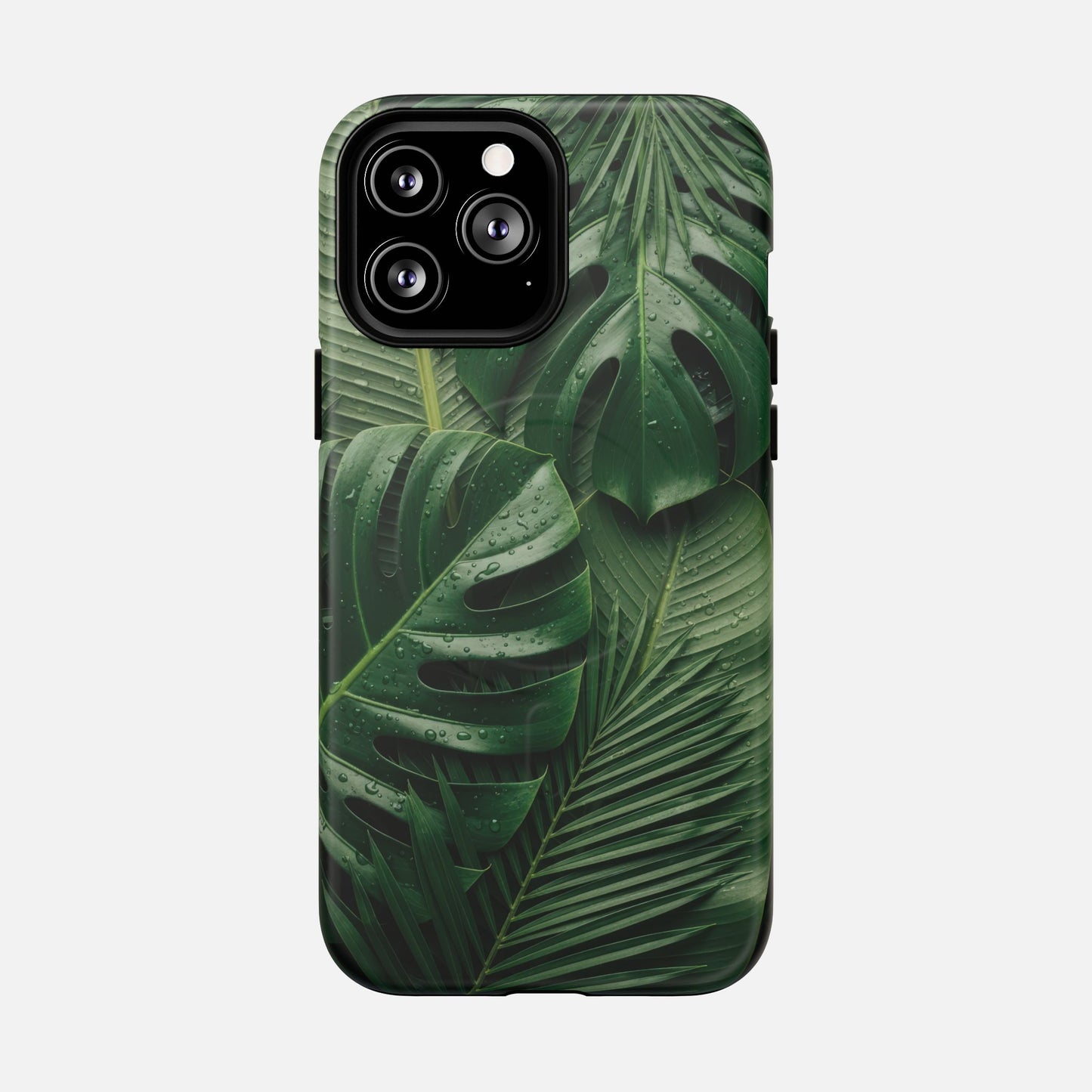 Tropical Monstera Magnetic Phone Case — Tough Protective iPhone Cover iPhone 13 Pro Max Matte Phone Case