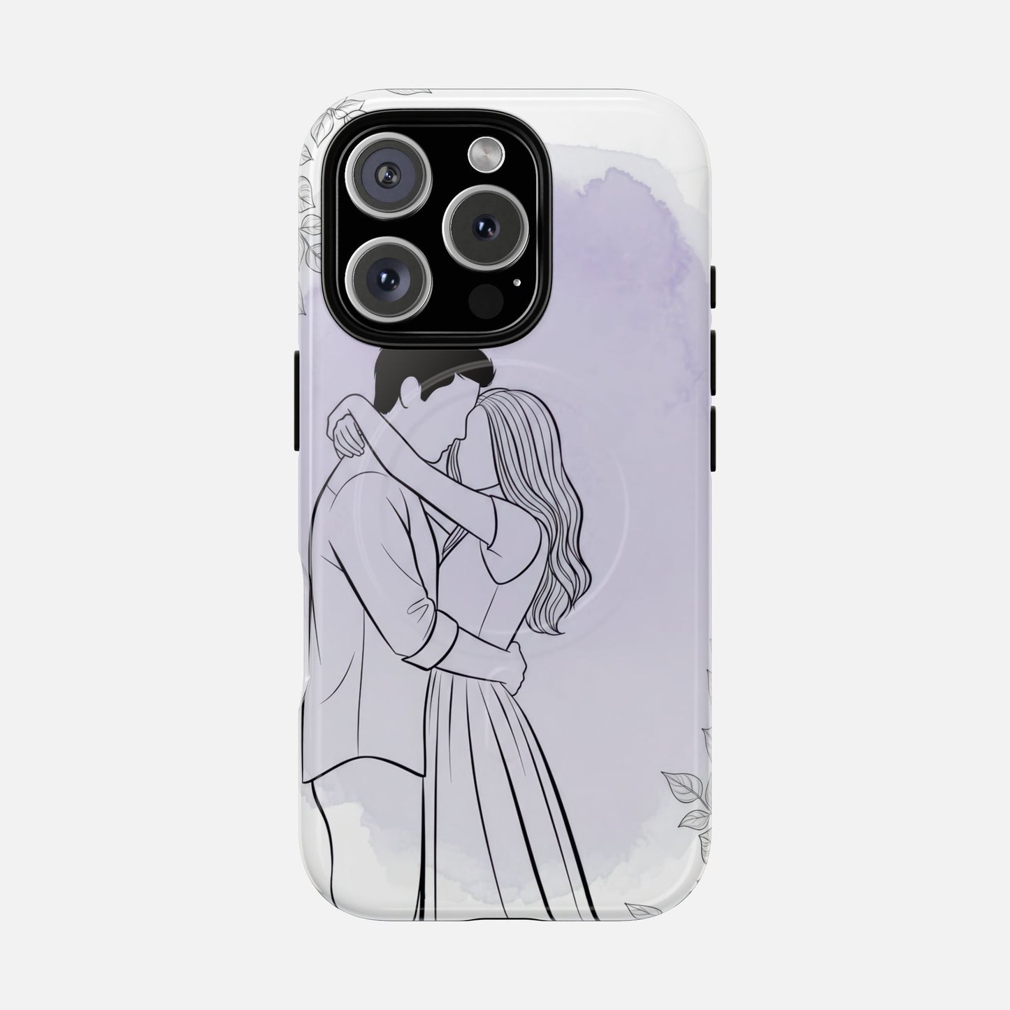 Romantic Couple iPhone Case — Tough Magnetic | MagSafe Compatible
