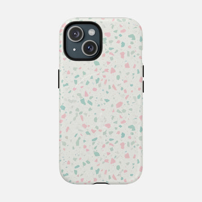 Terrazzo Pastel iPhone Case — Tough Magnetic | MagSafe Compatible