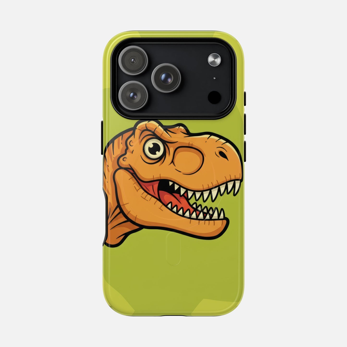 Dino Roar iPhone Case — Tough Magnetic | MagSafe Compatible