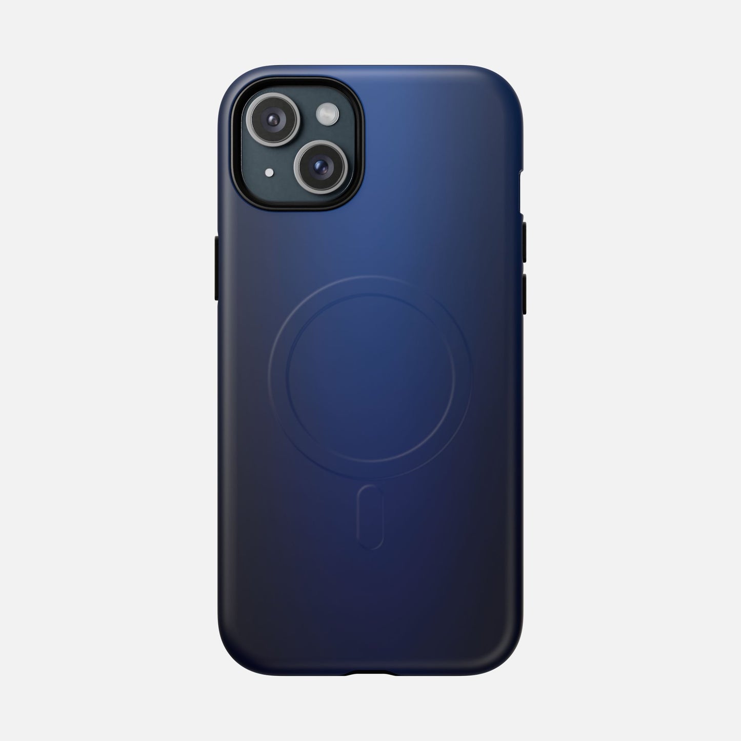 Smooth Dark Blue iPhone Case — Tough Magnetic | MagSafe Compatible
