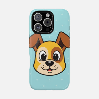 Cute Puppy iPhone Case — Tough Magnetic | MagSafe Compatible