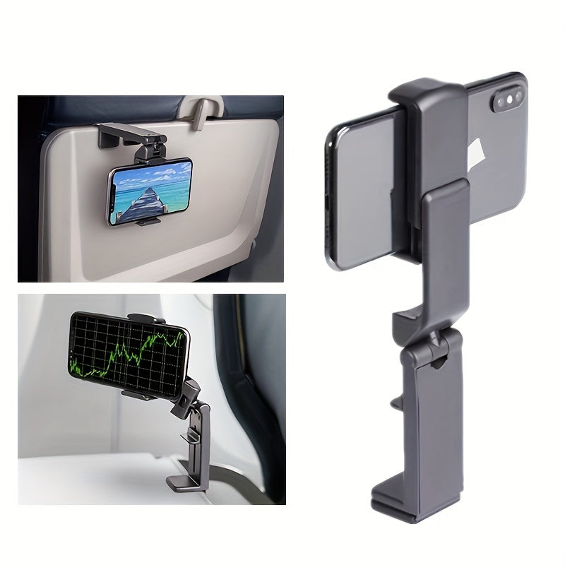 Foldable Airplane Phone Holder - Portable, Adjustable, and Rotatable Stand - Zaidni Store