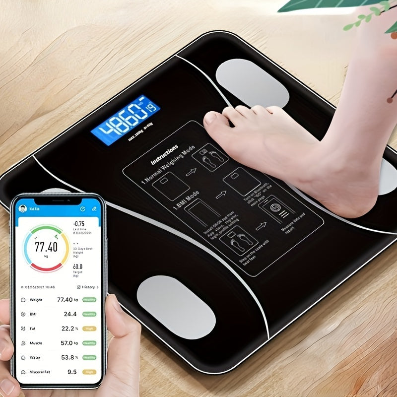 Smart Body Weight & Fat Scale - Accurate Home Health Monitoring - Zaidni Store